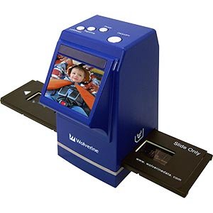 Wolverine 35mm Film & Slide Digital Image Scanner 2.4" Color LCD Converts to 7.3MP Images Displays Images to TV