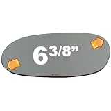1998-2004 CHRYSLER CONCORDE Flat, Driver Side Replacement Mirror Glass by Automotive Mirror Glass
