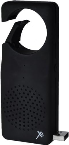 Xit AXTCXLBK Bluetooth Clip XL Speaker, Black
