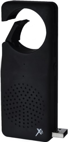 Xit AXTCXLBK Bluetooth Clip XL Speaker, Black