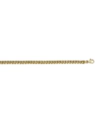 CleverEves 14Kt Yellow Gold Curb Link 5.5mm Bracelet
