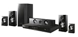 Samsung - HT-D5500 - Home cinéma Blu-Ray / DVD 5.1 - Smart Hub - HDMI - USB - Compatible 3D - Station d'accueil pour iPod / iPhone - Noir