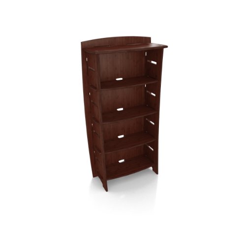 Legare 59-Inch by 31-Inch Bookcase, Espresso Bamboo On Sale