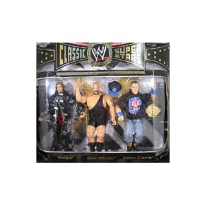 JOHN CENA, BIG SHOW & EDGE - WRESTLEMANIA 25 SERIES 3 3-PACK EXCLUSIVE WWE TOY WRESTLING ACTION FIGURES