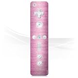 Design Skins for Nintendo Wii Controller - Shiny Metal - Pink Design Folie