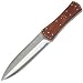 Plains Indian Dagger, Wood Handle, Beaded Leather Sheath