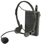 VHF Wireless Transmitter with Headset Microphone, 175.0MHz