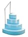 Blue Wedding Cake Above Ground Swimming Pool Steps