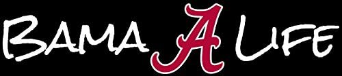 Alabama Crimson Tide Bama Life With Flying A Decal