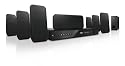 Philips HTR 5224 7.1 Heimkinosystem (AV-Receiver, HDMI, 1000 Watt, UKW-Tuner) schwarz
