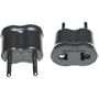International plug adaptor for use in Continental Europe.