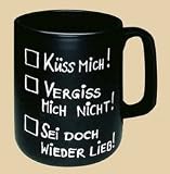 Produkt-Bild: K&ouml;nitz Becher Schiefertafelbecher Hab mich lieb