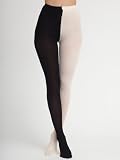 American Apparel Opaque Two Color Pantyhose