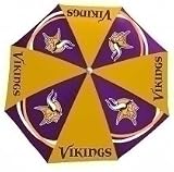 Minnesota Vikings NFL Beach Umbrella (6 Ft Diameter)