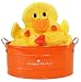 Elegant Baby Bath Gift Bucket - Duck