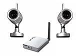 Wireless Outdoor Infra-red CCTV Surveillance Camera x2