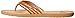 Roxy Women's Riviera Flip Flop, Tan, 8 M US