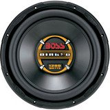 Boss 12 Dvc Subwoofer, Poly Injection Cone, Dual 4 ohm Voice Coils Boss 12