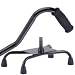 Large Base Quad Cane Black