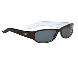 Angel Shiny Black w Stark White Firestar Sunglasses w Lens by