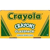 Binney & Smith Crayola(R) Classpack Large Crayons, 8 Assorted Colors, Box Of 400