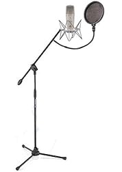 Behringer C-1U Studio USB Microphone Bundle