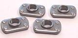 1/4-20 Tab Weld Nuts / Multi-Projection / Steel / Plain / 1,000 Pc. Carton