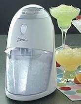 Deni Automatic Ice Cream Maker with Candy Crusher White