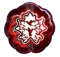 Next Innovations Purple Red Hummingbird Spin
