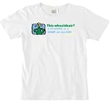 This Wheelchair Started as a Wart on my Women's Cut T-Shirt