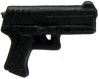 GI Joe 3 3/4 Inch LOOSE Action Figure Accessory Black Pistol [Style 2]
