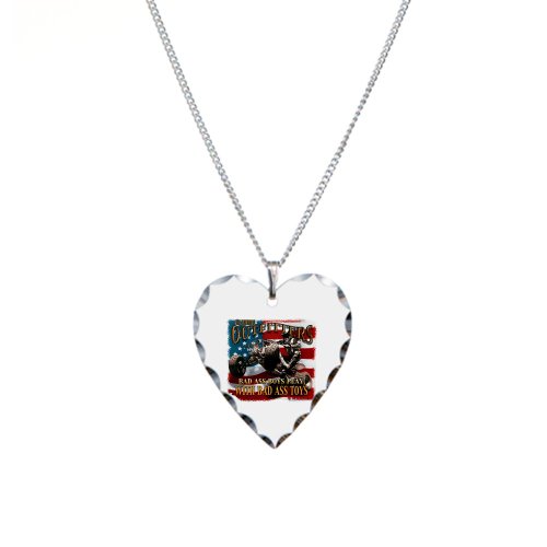 Necklace Heart Charm All American Outfitters 