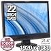 22IN Ws LCD 1680X1050 800:1 PX2210MW VGA Dvi HDmi 5MS Spkr