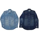Wrangler ラングラー BLUE BELL ウエスタンシャツ スタッズ デニムウエスタンシャツ 2カラー