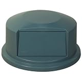 32 Gallon Brute Container Domed Lid - Gray (1/Case)