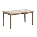 Ambientehome 62810 Teak-Tisch, eckig, ca. 150 x 80 x 75cm