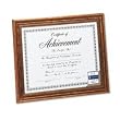 Antique Colored Document Frame with Certificate, Metal, 8-1/2 x 11, Bronze