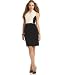 Apparel : Nine West Sleeveless Belted Stretch Woven Dress