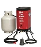 Hot Tap X-40 Outfitter HighOutput Battery Operated Portable Water Heater with Hose