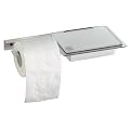 Kombi-Spender Feuchtt�cher + WC-papier von sch�nbeck Design Edelstahl/Glas wei�