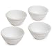 Le Creuset Silicone 1/4-Cup Pinch Bowls, Set of 4, White