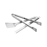 Weber 6420 3-Piece Stainless-Steel Barbecue Tool Set by Weber