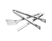 Weber 6420 3-Piece Stainless-Steel Barbecue Tool Set