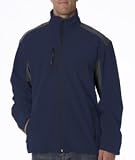 319qbbGdN L. SL160  High Quality Mens Soft Shell Jacket   Navy/Greystone, XL