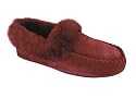 LAMO AUSTRALIA Genuine Sheepskin Booties Slippers Boots Shoes Womens Burgundy