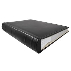 Deluxe Leather Photo Album - Stores 300 Pictures