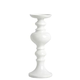 Buy Blissliving Home Maren Candle Holder, White, 4.5 by 11 Inches by Blissliving Home now!