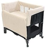 Arm's Reach Mini Convertible Co-Sleeper Black/Toffee - Free Shipping