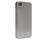 Case-Mate iPhone 4 Barely There - Brushed Aluminum