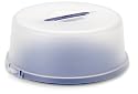 EMSA 504918 BASIC Tortenbutler, Ø 33 cm, blau transluzent